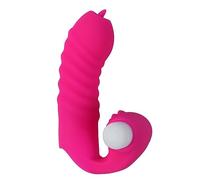vibratore Sesso Flirtare Copri Manica Dito Vibratore Donna Leccata Di Lingua Giocattoli Del Sesso Per Coppia Di Donne G Spot Clitoride Vibratore
