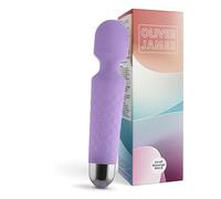 Vibratore Sessuale per Donna - Massaggiante Personale Con 8 Velocità e 20 Modalità - Stimolatore Punto G - Dildo vibrante, Vibratorepunto squirt, Giocattoli Sessuali - Oliver James (Lilla)