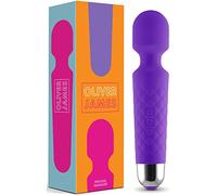Vibratore Sessuale per Donna - Massaggiante Personale Con 8 Velocità e 20 Modalità - Stimolatore Punto G - Dildo vibrante, Vibratorepunto squirt, Giocattoli Sessuali - Oliver James (Viola)