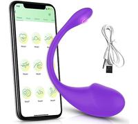 Vibratore Sfere vibranti di controllo APP di controllo a lunga distanza Vibratori Bluetooth indossabili con punto G Giocattoli sessuali Uovo vibrante