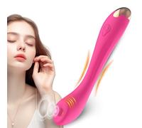 Vibratore sottile con 10 potenti modalità vibranti e 3 frequenze, Design in silicone, Dildo sottile compatto e versatile, Sex Toy ricaricabile e impermeabile, Sex Toys discreto per uso quotidiano