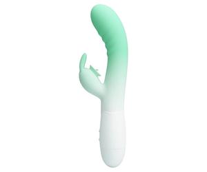 Vibratore stimolatore clitoride Rabbit in silicone doppio vibrante donna vagina