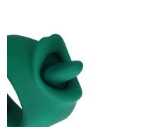 Vibratore stimolatore clitoride vaginale lingua vibrante ricaricabile per lei