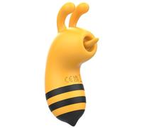 Vibrazione Intensa - Massaggiatore Willy Stimolante Bee Colori Accattivanti - Couleur: Giallo, Taille: 10.5 cm x 7.0 cm