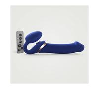 Vibratore Strap-on-me 6017418 Azzurro XL