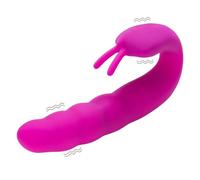 Vibratore Strap-on per adulti, vibratori per dildo, punto G, clitoride, anale, lesbica, strap-on, doppio attacco, giocattoli sessuali, Per donna, vibratore per dildo