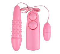 Vibratore Strumento per il sesso con proiettile vibrante per uova di salto vibranti a doppio controllo per donne Goditi l'uovo vibratore dei giocattoli sessuali del sesso d'amore