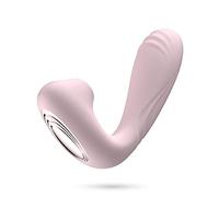 VIBRATORE SUCCHIA CLITORIDE PUNTO G IN SILICONE RICARICABILE USB