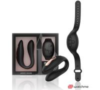 Vibratore telecomandato Anne s desire dual pleasure con oroologio nero