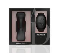 Vibratore telecomandato Anne's desire panty pleasure con orologio nero