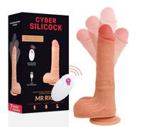 Vibratore telecomandato - Cyber silicock realistico mr rick up and down