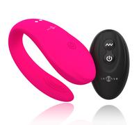 Vibratore telecomandato Intense Bruno partner double pleasure rosa