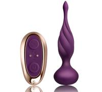Vibratore telecomandato - Rocks off discover stimolatore anale viola
