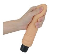 Vibratore Donna VAginale Anale Morbido Realistico in Cyberskin