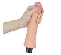 Vibratore Realistico Donna Morbido Vaginale Anale 10 Velocita Dildo