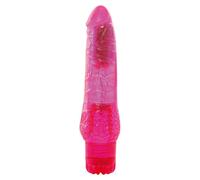 Vibratore Vaginale Anale Clitoride Dildo Realistico 20cm TPR Impermeabile SexToy