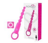 VIBRATORE VAGINALE ANALE CON TELECOMANDO IMPERMEABILE PER DOCCIA RICARICABILE