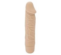 Vibratore vaginale anale dildo fallo pene finto vibrante in silicone realistico