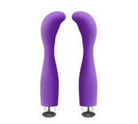 vibratore vaginale anale in silicone morbido stimolatore clitoride ricaricabile