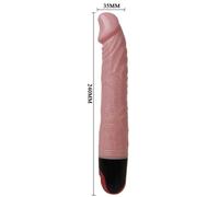VIBRATORE VAGINALE ANALE REALISTICO 24CM DONNE DILDO VIBRANTE PENE MULTIVELOCITA