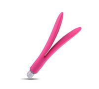 Vibratore vaginale clitoride doppio in silicone fallo vibrante sculacciatore sex