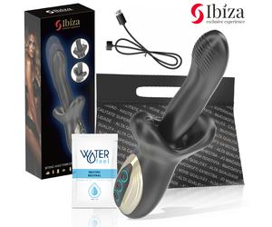 Vibratore Vaginale Donna Dildo Stimolatore Effetto Spinta Morso ABS Silicone USB