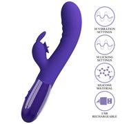 PRETTY LOVE - CERBERUS YOUTH VIBRADOR RABBIT VIOLETA