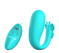 Vibratore Vaginale Donna Stimolatore Clitoride Farfalla Telecomando Wireless USB