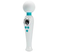 Vibratore Vaginale Donna Wand Massaggiatore Testa Flessibile con Display LED USB