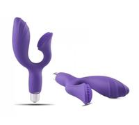 Vibratore vaginale doppio stimolatore clitoride e punto g mini bullut vibrante