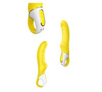 Vibratore vaginale fallo vibrante per punto G e clitoride in silicone realistico