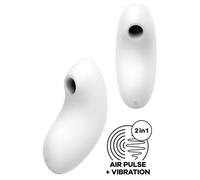 Vibratore vaginale in silicone piccolo succhia clitoride vibrante Vulva Lover 2