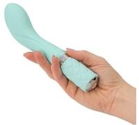 Vibratore vaginale in silicone ricaricabile dildo fallo liscio stimola punto G