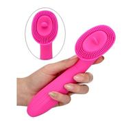 Vibratore vaginale in silicone stimolatore massaggiatore clitoride vibrante Pink