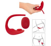Vibratore vaginale per slip in silicone stimolatore vibrante clitoride anale sex