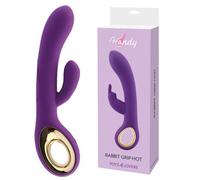 vibratore vaginale rabbit dildo fallo doppio con stimolatore clitoride sex toys