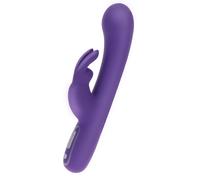 Vibratore vaginale rabbit in silicone ricaricabile