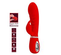 Vibratore Vaginale Rabbit Stimolazione Doppia Clitoride Punto G Impermeabile USB