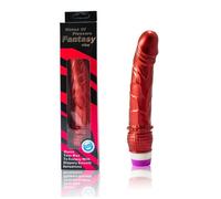 VIBRATORE VAGINALE REALISTICO ANALE 23CM MORBIDO DONNE DILDO VIBRANTE PENE ROSSO
