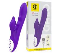Vibratore Vaginale Stimola Clitoride Rabbit Punto G Dildo Silicone Wireless USB