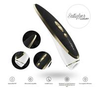 Vibratore vaginale Stimolatore clitorideo Satisfyer Luxury Haute Couture morbido