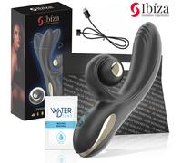 Vibratore Vaginale Stimolatore Dildo Curvo Effetto Rotante Silicone Ricaricabile
