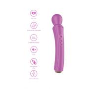 Vibratore vaginale stimolatore per clitoride massaggiatore corpo wand vibrante