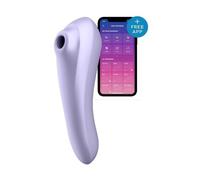 Vibratore vaginale succhia clitoride Dual Pleasure mauve