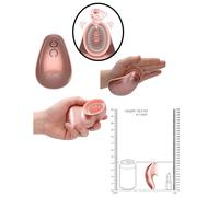 Vibratore vaginale succhia clitoride massaggiatore vibrante in silicone morbido