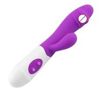 vibratore Vibratore del coniglio del dildo del punto G Per Donne Doppia vibrazione Impermeabile Clitoride Giocattoli del sesso anale Giocattoli erotici Per Coppia e donne