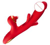 Vibratore Vibratore del vibratore Masturbatore del clitoride Potente toccando Sbattendo il massaggiatore del pene Adulti Giocattoli del sesso Per Donne