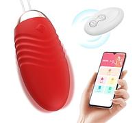 Vibratore Vibratore G-Spot wireless APP Telecomando Vibrante Uovo Salto Uovo Mutandine Vibratore Per Giocattolo adulto del sesso delle donne