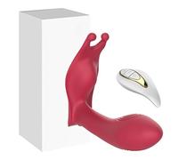 Vibratore Vibratore indossabile telecomandato Vibratori del dildo Vibratore del punto G Mutandine a farfalla invisibili Giocattoli del sesso dell'uovo vibrante