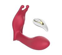 Vibratore Vibratore indossabile telecomandato Vibratori del dildo Vibratore del punto G Mutandine a farfalla invisibili Giocattoli del sesso dell'uovo vibrante